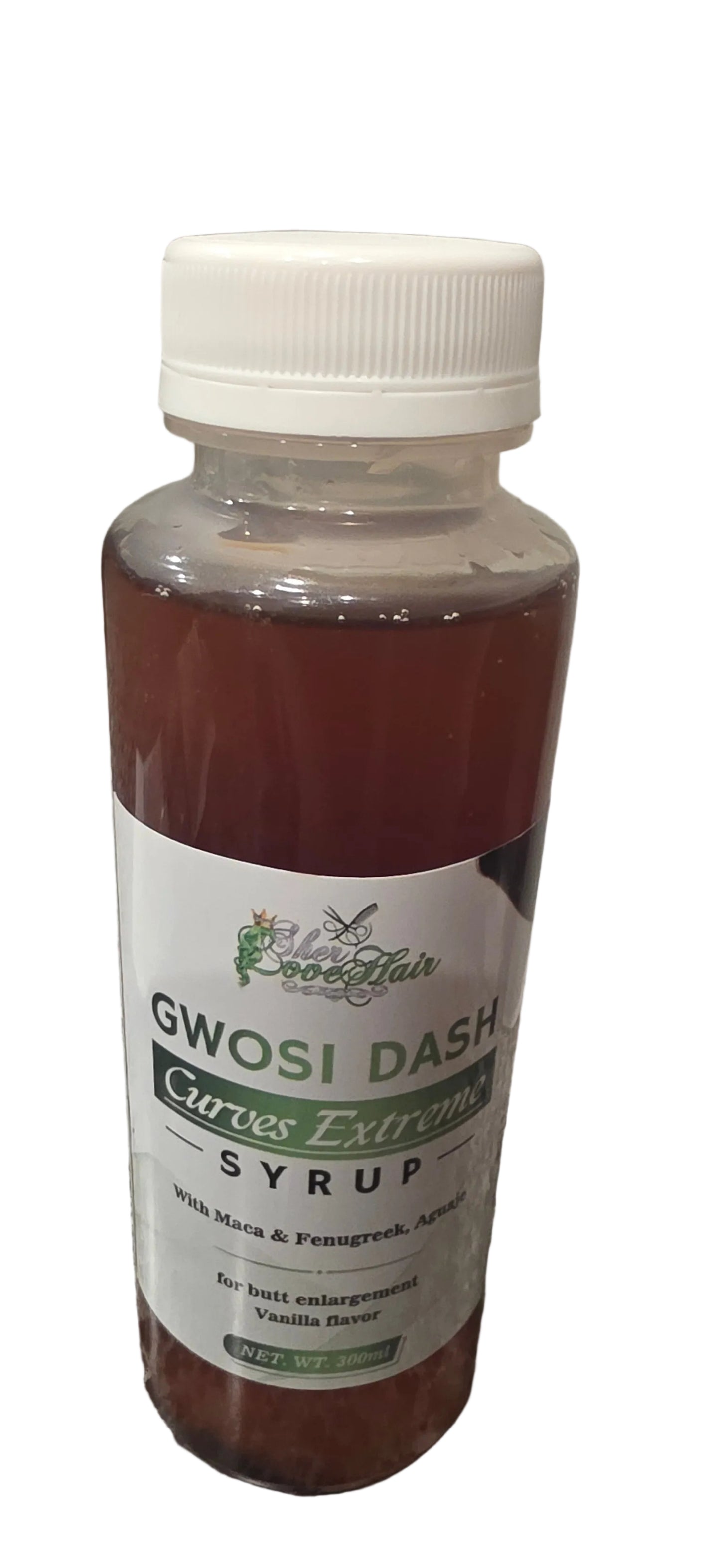 Gwosi Dash – Curves Extreme Herbal Syrup (Vanilla Flavor)