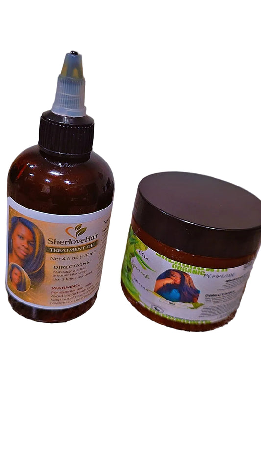 SherloveHair Growth Oil & Pomade